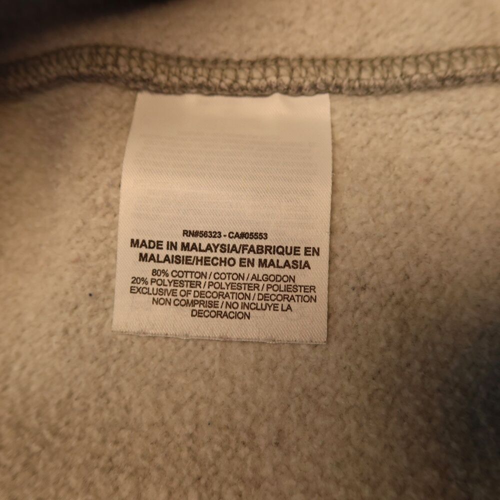 Clemson Tigers Nike Center Swoosh Gray fleece Crew Sweatshirt Mens 3XL EUC - Picture 10 of 10